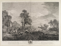 KG 13328
<br/>
De jacht à l'italienne
<br/>
<em>Lebas, Jacques Philippe (1707-1783)</em>